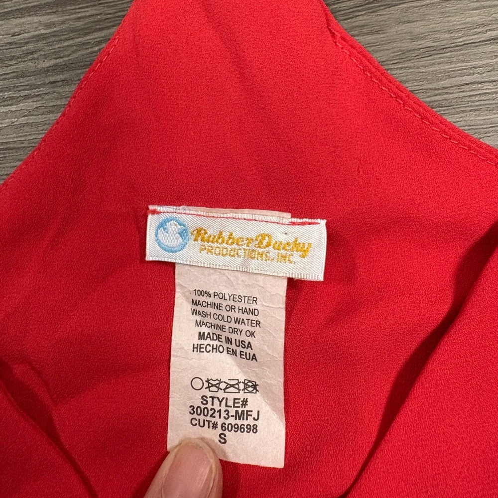 Rubber Ducky Productions Spaghetti Strap Dress Size Small - Picture 6 of 7